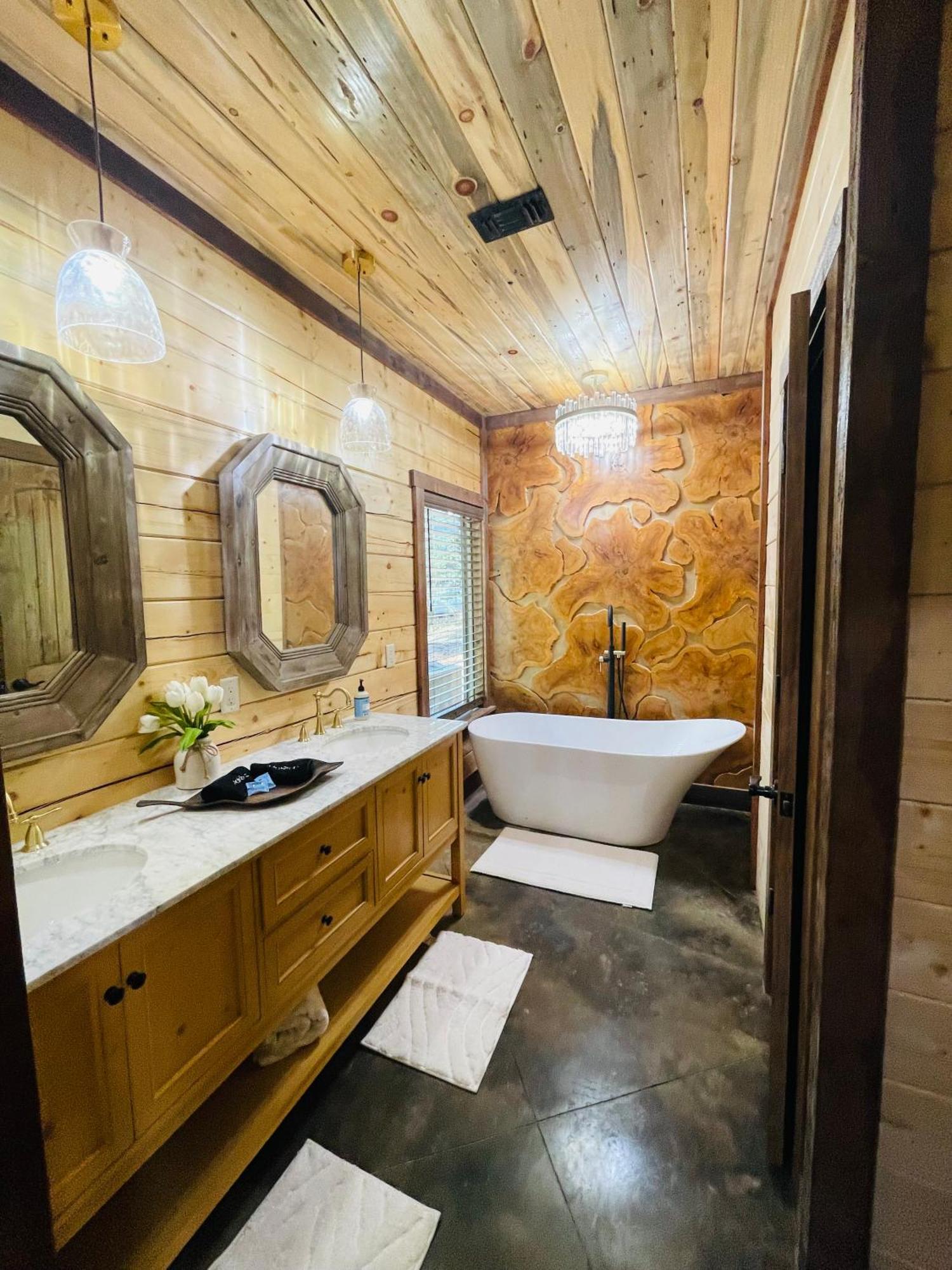 Wolf Creek Luxury Cabin بروكن بو المظهر الخارجي الصورة