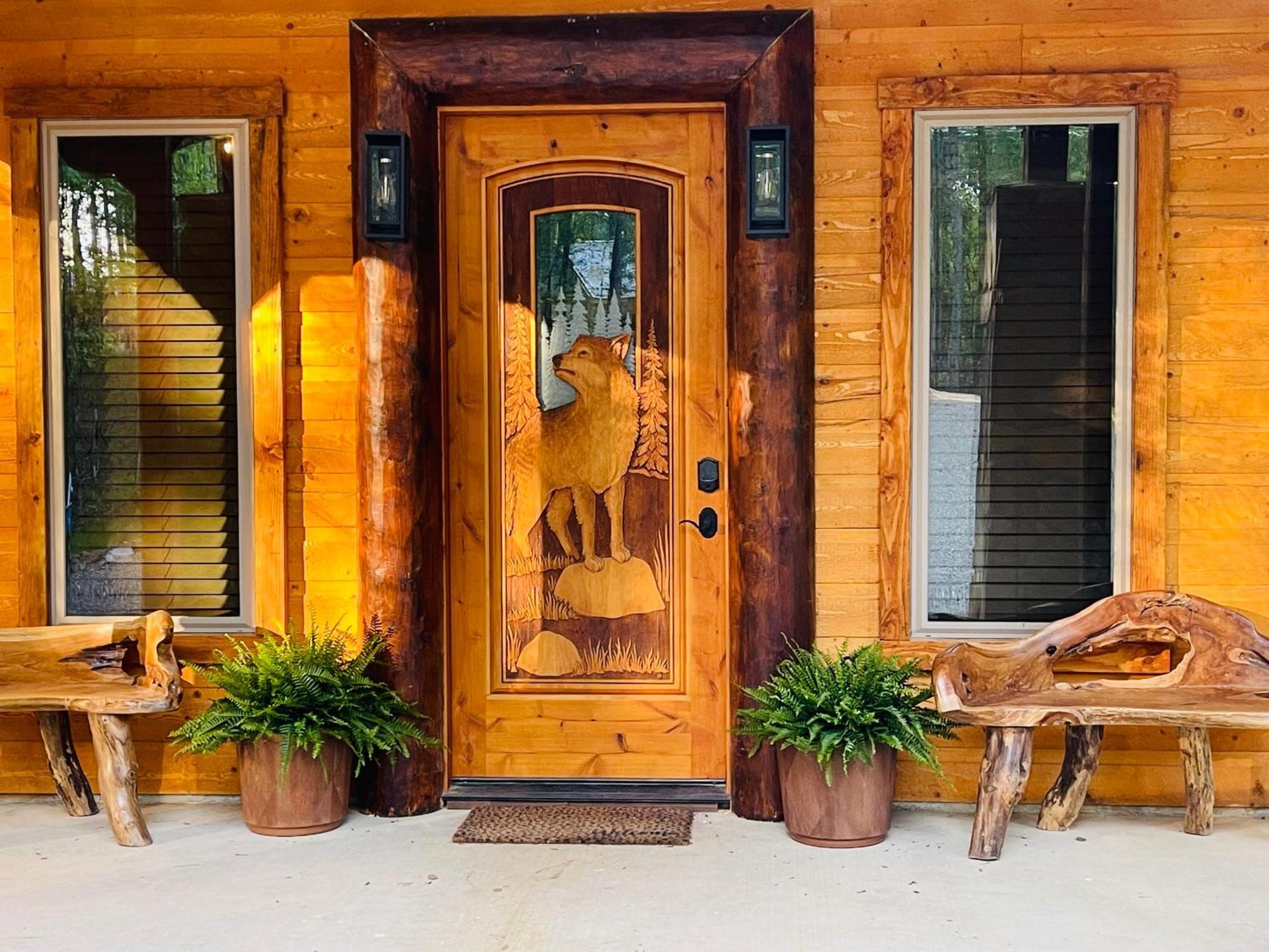 Wolf Creek Luxury Cabin بروكن بو المظهر الخارجي الصورة